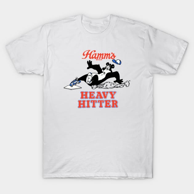Vintage Hamms Baseball Bear T-Shirt by Super Secret Villain